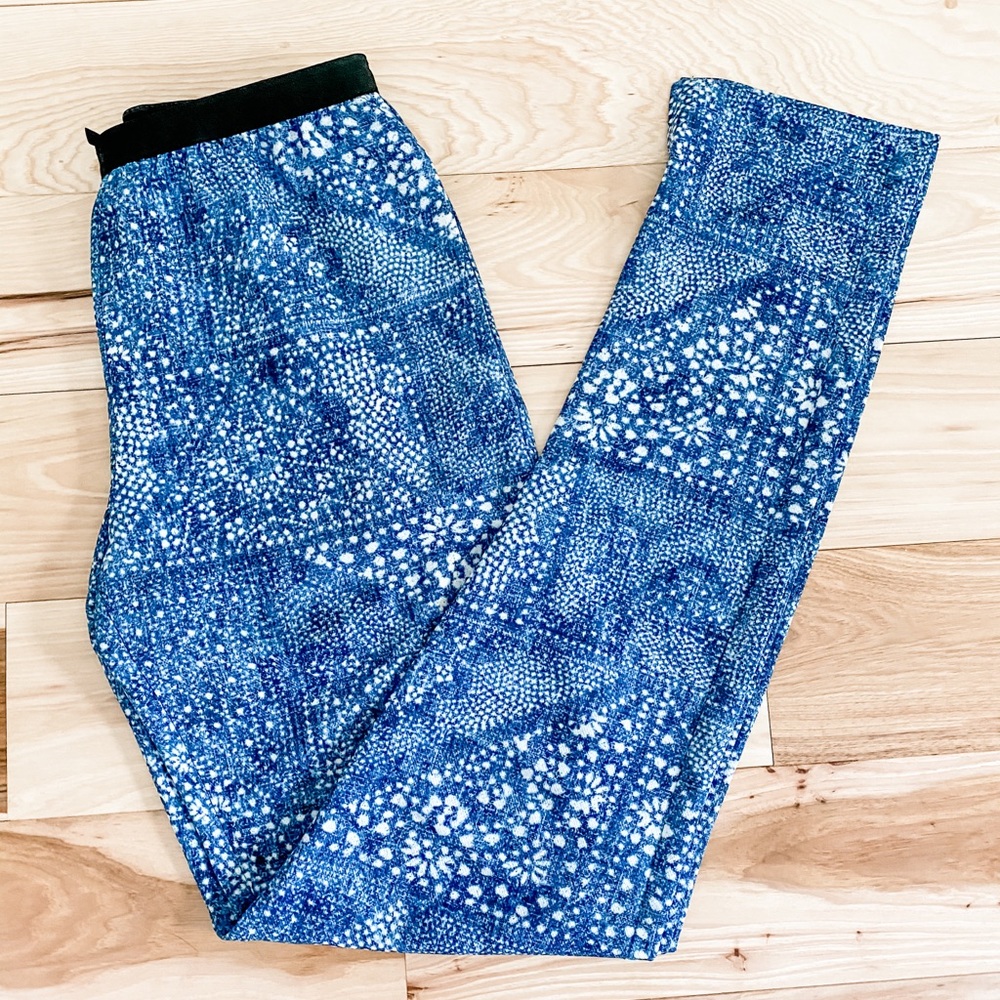 BCBG Blue Printed Pants
